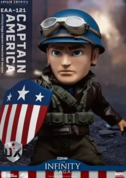 Capitán América: El primer vengador Figura Egg Attack Action Captain America DX Version 17 cm