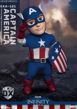 Capitán América: El primer vengador Figura Egg Attack Action Captain America DX Version 17 cm