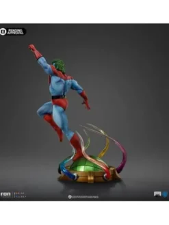 Capitán Planeta y los planetarios Estatua 1/10 Art Scale Captain Planet 24 cm