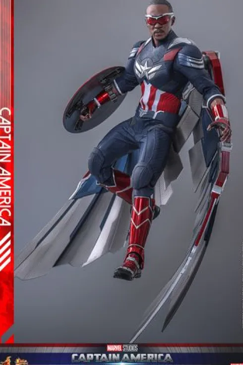 Captain America Brave A New World Figura Movie Masterpiece 1/6 Captain America