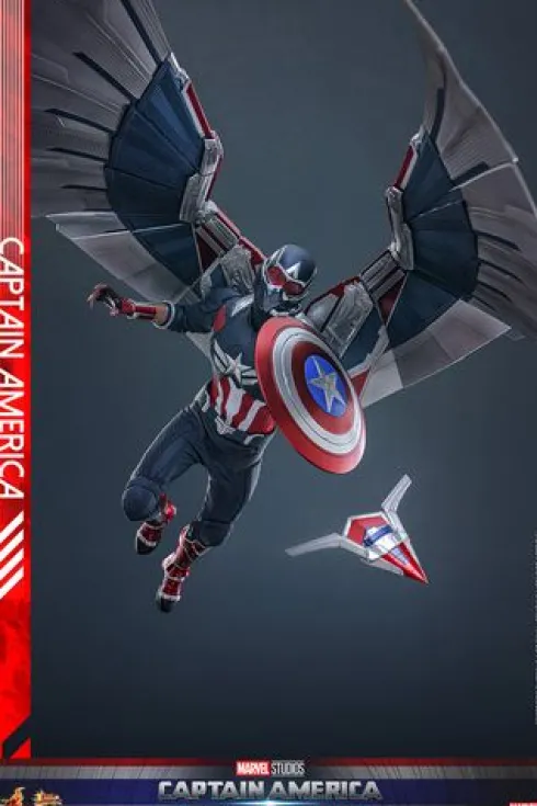 Captain America Brave A New World Figura Movie Masterpiece 1/6 Captain America