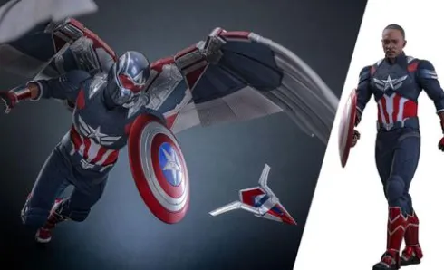 Captain America Brave A New World Figura Movie Masterpiece 1/6 Captain America