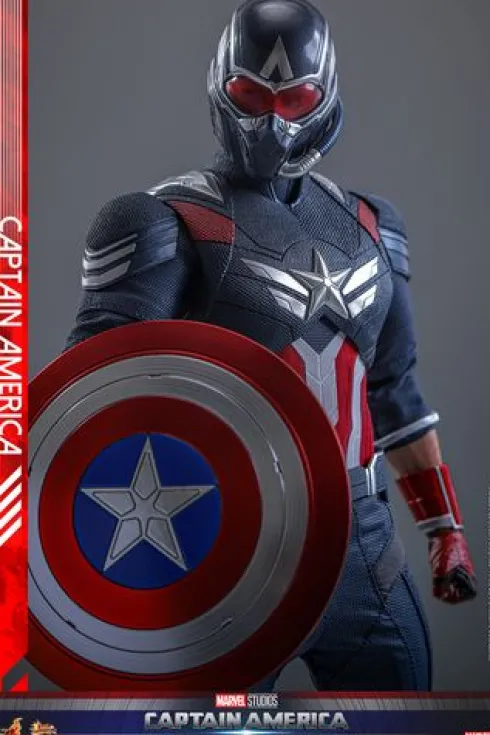 Captain America Brave A New World Figura Movie Masterpiece 1/6 Captain America