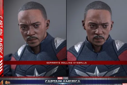 Captain America Brave A New World Figura Movie Masterpiece 1/6 Captain America