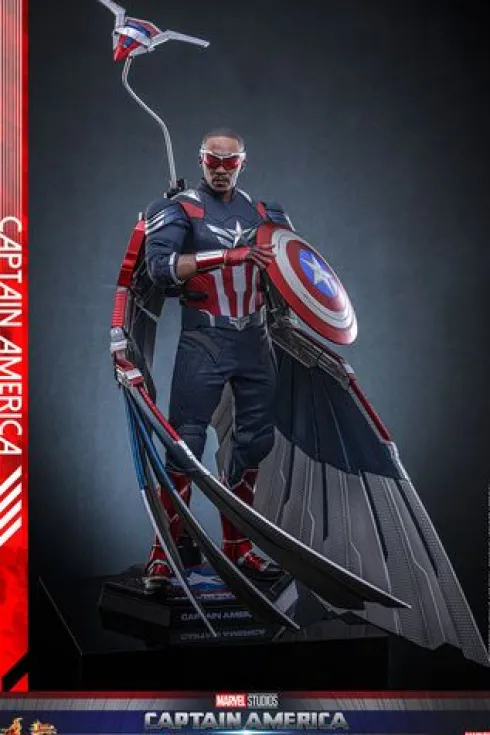 Captain America Brave A New World Figura Movie Masterpiece 1/6 Captain America