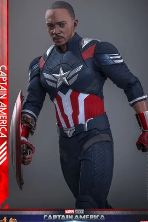 Captain America Brave A New World Figura Movie Masterpiece 1/6 Captain America