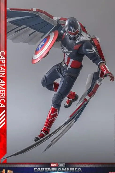 Captain America Brave A New World Figura Movie Masterpiece 1/6 Captain America