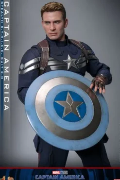 Captain America: The Winter Soldier Figura 1/6 Movie Masterpiece Captain America (Stealth S.T.R.I.K.E. Suit) 2.0