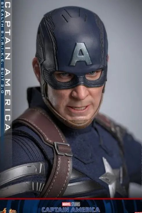 Captain America: The Winter Soldier Figura 1/6 Movie Masterpiece Captain America (Stealth S.T.R.I.K.E. Suit) 2.0