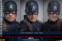 Captain America: The Winter Soldier Figura 1/6 Movie Masterpiece Captain America (Stealth S.T.R.I.K.E. Suit) 2.0