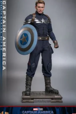 Captain America: The Winter Soldier Figura 1/6 Movie Masterpiece Captain America (Stealth S.T.R.I.K.E. Suit) 2.0