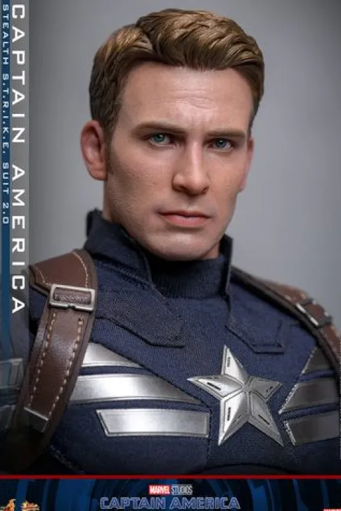 Captain America: The Winter Soldier Figura 1/6 Movie Masterpiece Captain America (Stealth S.T.R.I.K.E. Suit) 2.0