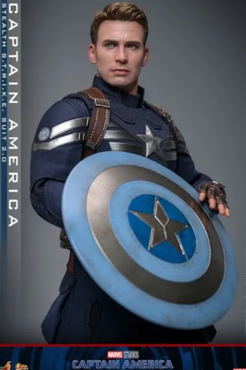 Captain America: The Winter Soldier Figura 1/6 Movie Masterpiece Captain America (Stealth S.T.R.I.K.E. Suit) 2.0
