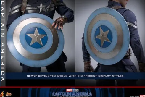 Captain America: The Winter Soldier Figura 1/6 Movie Masterpiece Captain America (Stealth S.T.R.I.K.E. Suit) 2.0