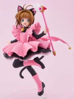 Cardcaptor Sakura Estatua PVC Pop Up Parade Sakura Kinomoto: Black Cat Costume Ver. L Size 22 cm