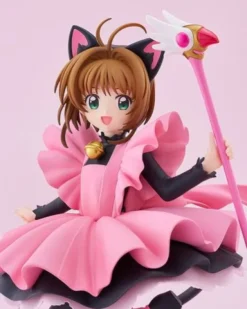 Cardcaptor Sakura Estatua PVC Pop Up Parade Sakura Kinomoto: Black Cat Costume Ver. L Size 22 cm