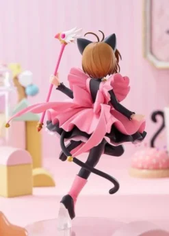 Cardcaptor Sakura Estatua PVC Pop Up Parade Sakura Kinomoto: Black Cat Costume Ver. L Size 22 cm