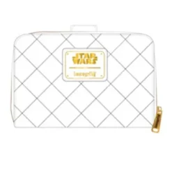 Cartera Monedero White Gold Rebel Star Wars Loungefly