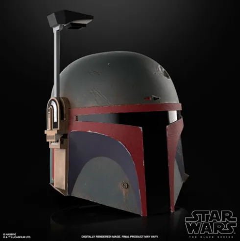Casco Electrónico Premium de Boba Fett (Re-Armado) Black Series The Mandalorian