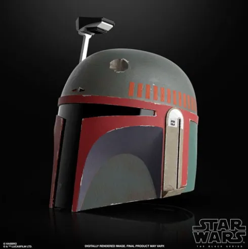 Casco Electrónico Premium de Boba Fett (Re-Armado) Black Series The Mandalorian