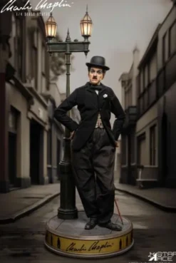 Charlie Chaplin Estatua 1/4 50 cm