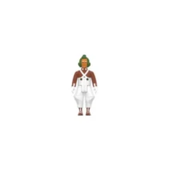 Charlie y la fabrica de chocolate (1971) Figura ReAction Wave 03 Oompa Loompa 10 cm