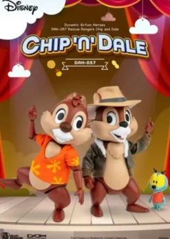 Chip y Chop: Guardianes rescatadores Figura Dynamic 8ction Heroes 1/9 Chip & Dale 10 cm