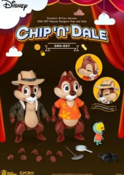 Chip y Chop: Guardianes rescatadores Figura Dynamic 8ction Heroes 1/9 Chip & Dale 10 cm