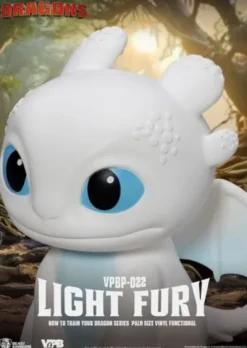 Cómo entrenar a tu dragón Vinyl huchas Light Fury 12 cm