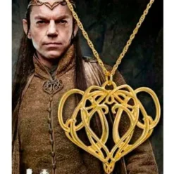 Colgante Elrond de Plata Pura El Hobbit Noble Collection