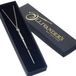 Colgante Varita Harry Potter chapado en plata