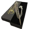 Colgante varita Hermione Granger chapado en plata Harry Potter