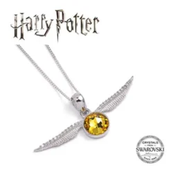 Collar Swarovski Snitch Dorada Harry Potter