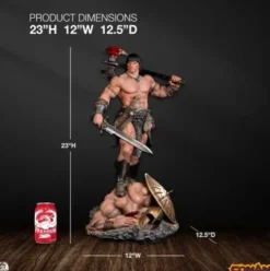Conan el Bárbaro Estatua 1/4 Conan 58 cm
