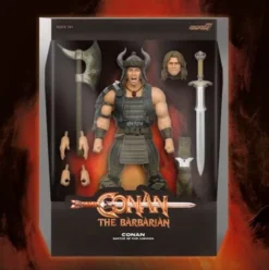 Conan el Bárbaro Figura Ultimates Conan (Battle of the Mounds) 18 cm