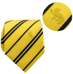 Corbata Harry Potter Hufflepuff con pin