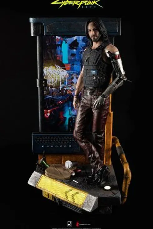 Cyberpunk 2077 Estatua 1/4 Johnny Silverhand 34 cm