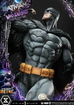 Dark Nights: Metal Estatua Ultimate Premium Masterline Series 1/4 Batman VS Batman Who Laughs Deluxe Bonus Version 67 cm
