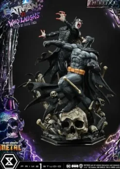 Dark Nights: Metal Estatua Ultimate Premium Masterline Series 1/4 Batman VS Batman Who Laughs Deluxe Bonus Version 67 cm