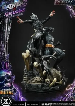 Dark Nights: Metal Estatua Ultimate Premium Masterline Series 1/4 Batman VS Batman Who Laughs Deluxe Bonus Version 67 cm