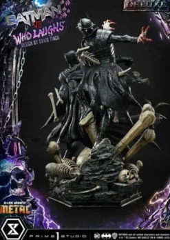 Dark Nights: Metal Estatua Ultimate Premium Masterline Series 1/4 Batman VS Batman Who Laughs Deluxe Bonus Version 67 cm