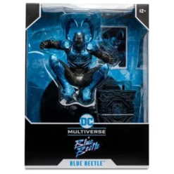 DC Blue Beetle Movie Estatua PVC Blue Beetle 30 cm