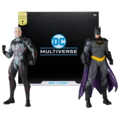 DC Collector Figuras Paquete de 6 Omega (Unmasked) & Batman (Bloody)(Gold Label) 18 cm