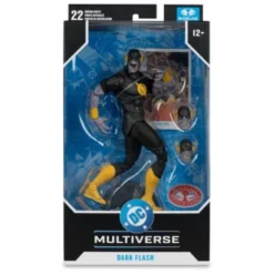 DC Comics DC Multiverse Figura Dark Flash (Dark Mulitverse) (Red Platinum Edition) 18 cm