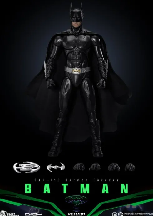 DC Comics Dynamic 8ction Heroes Figura Batman (Batman Forever) 21 cm