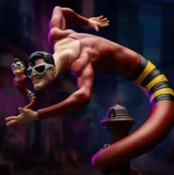 DC Comics Estatua 1/10 Art Scale Plastic Man 16 cm