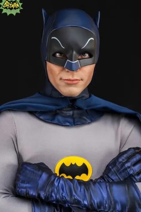 DC Comics Estatua 1/4 Diorama Batman & Robin 1966 52 cm