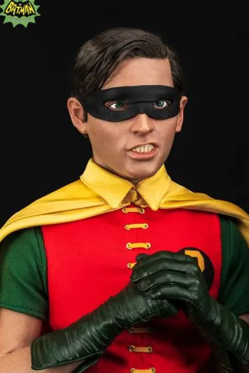 DC Comics Estatua 1/4 Diorama Batman & Robin 1966 52 cm