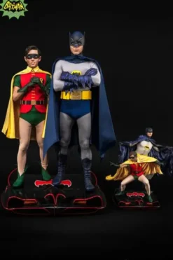 DC Comics Estatua 1/4 Diorama Batman & Robin 1966 52 cm