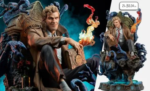 DC Comics Estatua Premium Format John Constantine: Just Another Exorcism Hangover